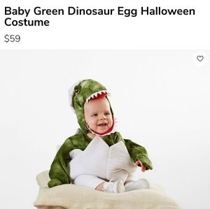 Baby Dinosaur Egg Costume and Bucket